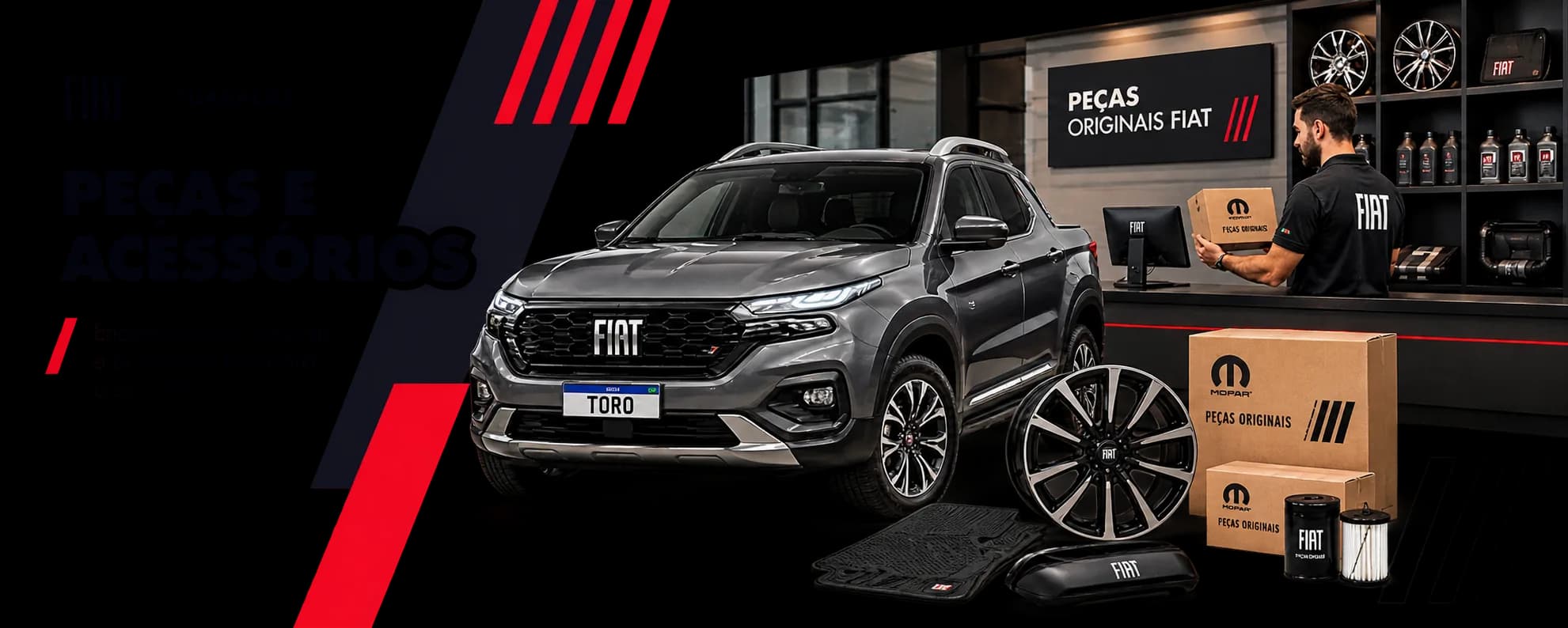 Peças e acessórios Fiat Guaracar