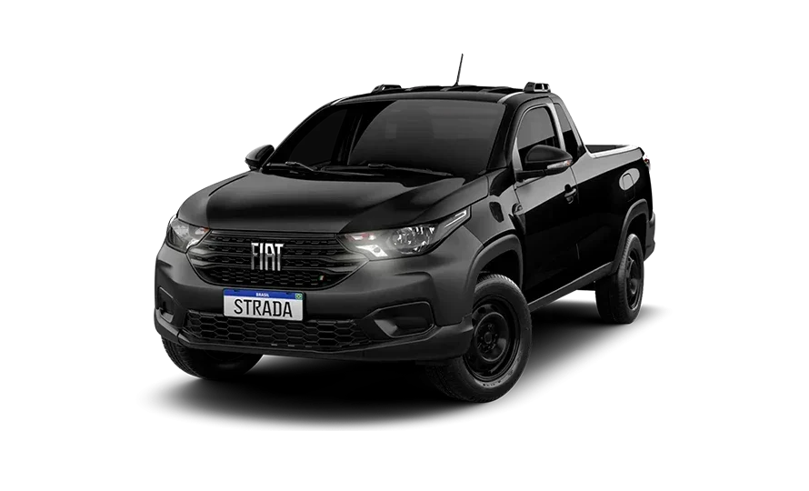 Strada Endurance Cabine Plus 1.3 Flex 2027 — Preto Vulcano